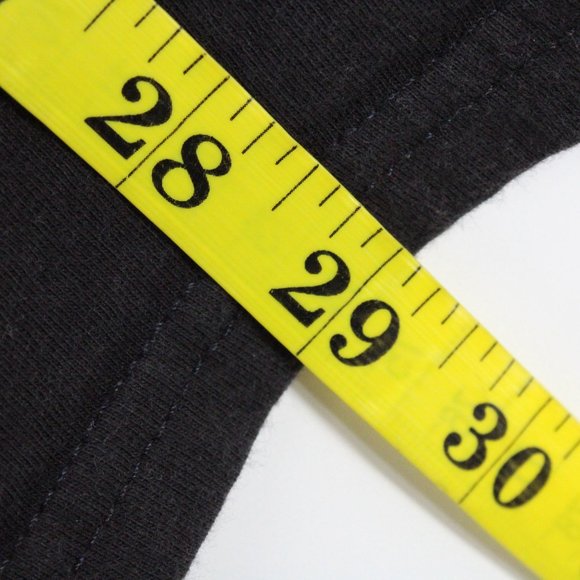 Vans T-shirt Men's Casual Black Long Sleeve Crewneck Big Logo Graphic Size L - Picture 9 of 9